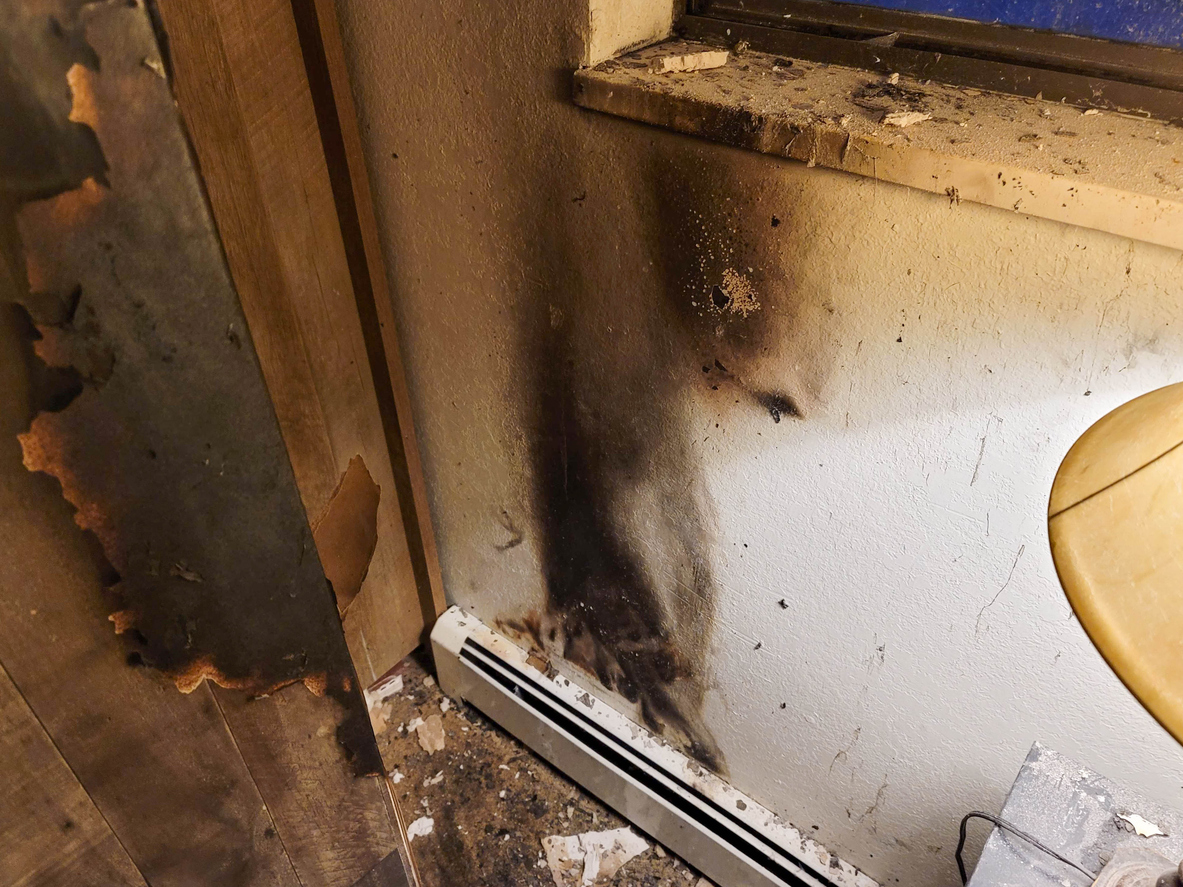 Fire and smoke damage restoration