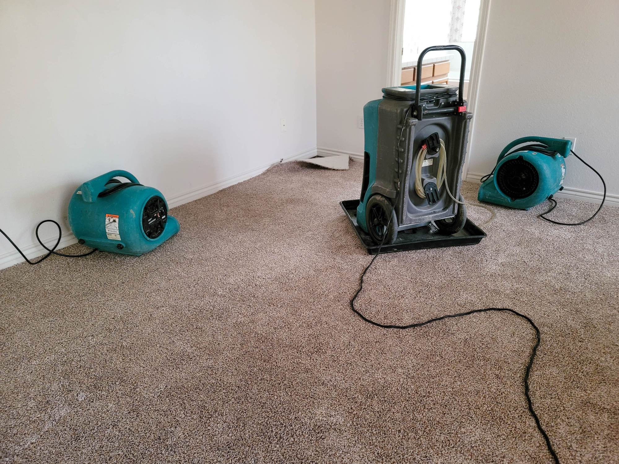 Five Star Restoration team on site