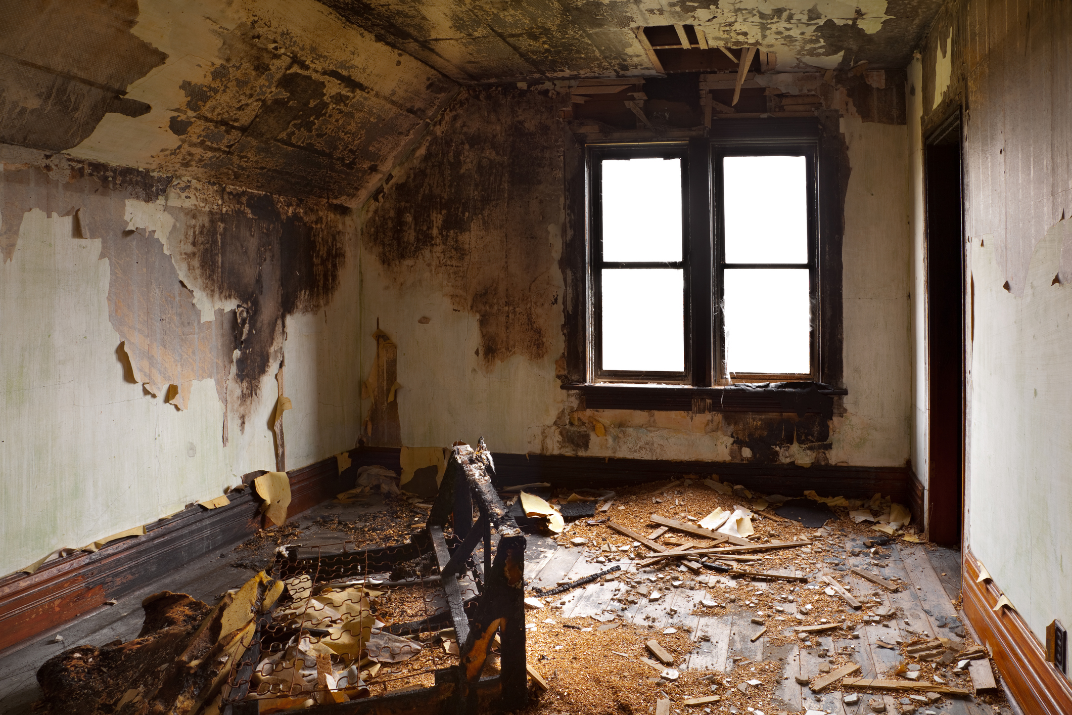 Fire and smoke damage restoration