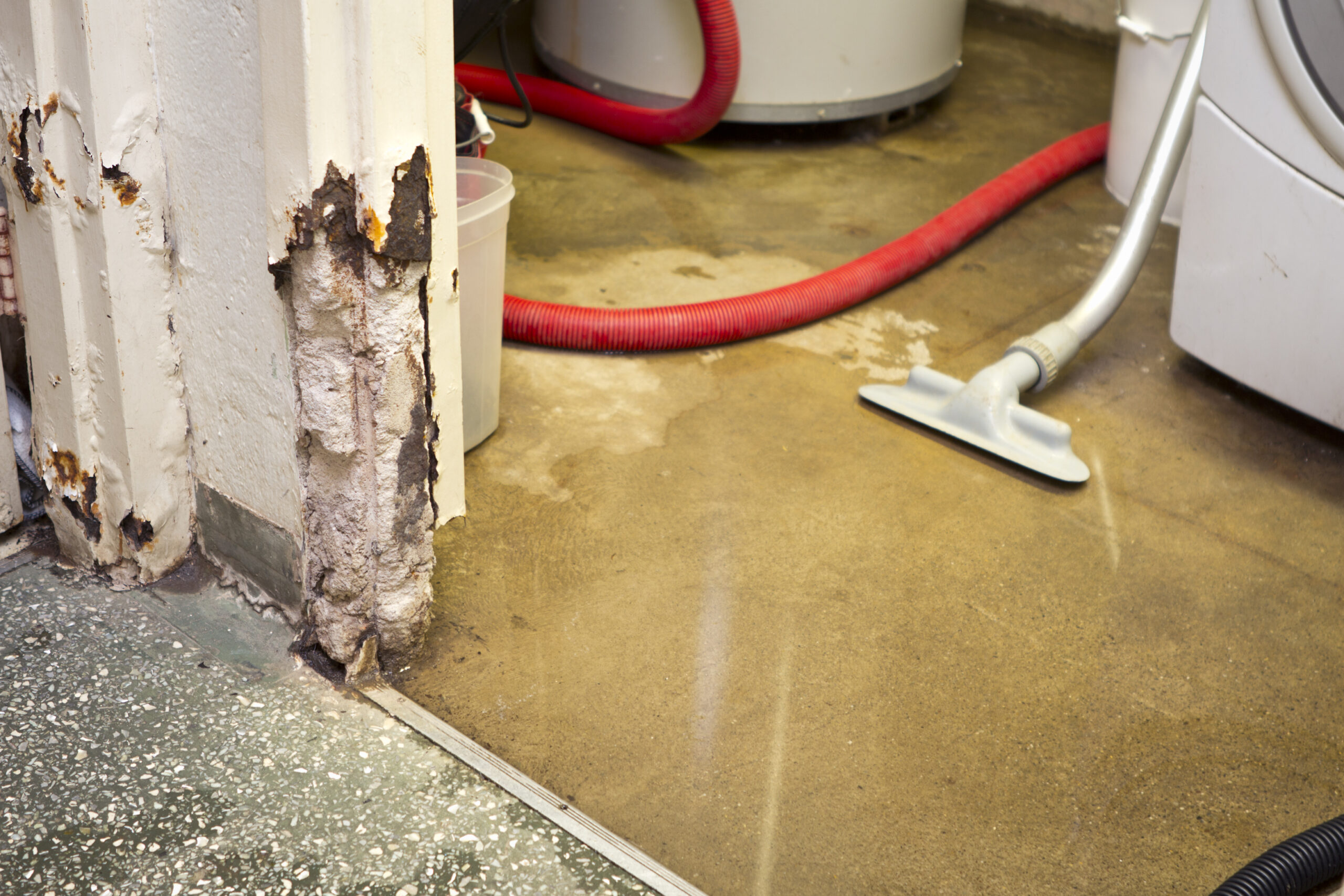 Water damage restoration emergency response