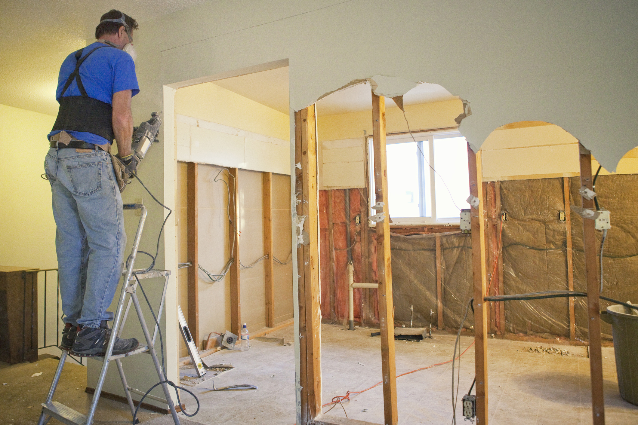 Property reconstruction and rebuild after damage